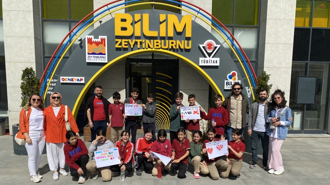Harezmi Öğrencilerimiz Bilim Zeytinburnu ‘na Ziyarette Bulundu.